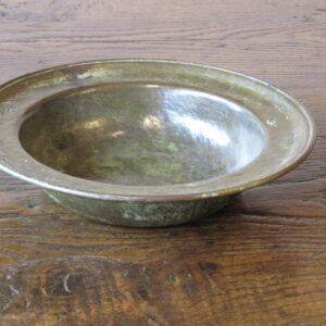 A 15th Century circular bronze bowl believed to be Welsh