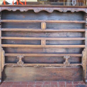 A Decorative 18th Century French Ash & Fruitwood Buffet Rack