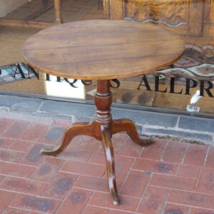 Late 18th Century English Country Oak Wine Table UK1899