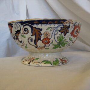 STOLEN - JULY 2015 - 19th Century Amherst ironstone 'Japan' pattern bowl