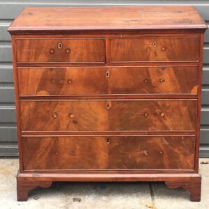 An 18th Century George III Mahogany Chest of Drawers