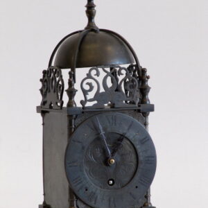 Early 20th Century English pewter lantern clock - AA1065