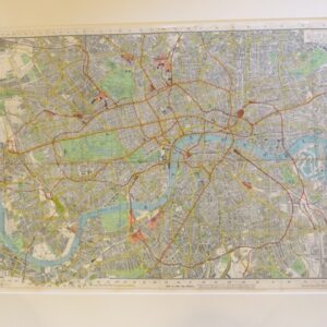 Mid 19th Century indicator map of London
