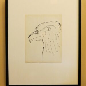 Picasso en marge du Buffon - The Eagle - Paris 1957