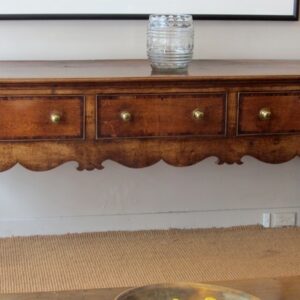 An impressive 19th Century English oak dresser base - CPS700