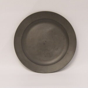 19th Century English Pewter Charger