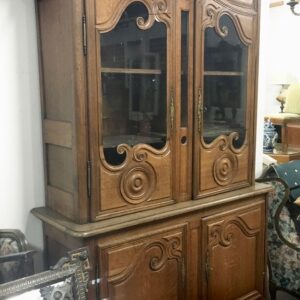 18th Century French Oak Buffet Deux-Corps.