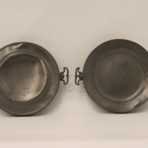 Pair of Pewter Plates