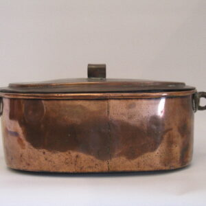 19th Century Continental Copper Casserole Pot and Lid - CJS700