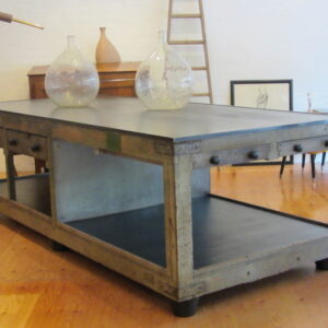 Mid 20th Century Australian Queensland railways work table