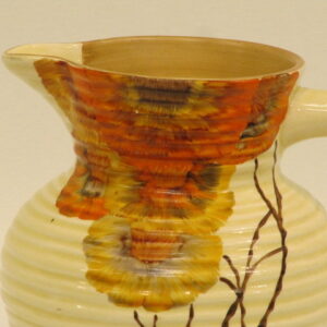 A beautiful Clarice Cliff Art Deco Jug