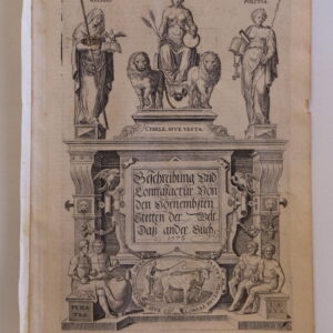 17th and 16th Century Atlas Title Pages - CGW134472/2-9