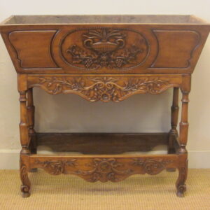 Late 18th Century French walnut and fruitwood jardinier