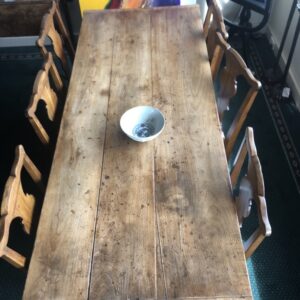 19th Century French fruitwood (cherry) farmhouse table - CKS501