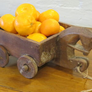 19th Century Style Anglo Indian Pull Along Horse & Cart Toy