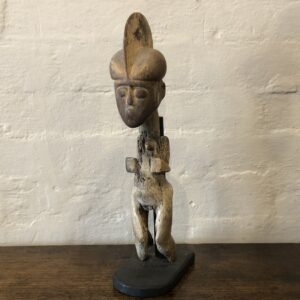 Late 19th Century Kenyan Carved Ancestral Female Figure