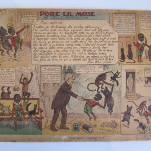 Richard Felton Outcault - Poor lil' mose he calls on Edison