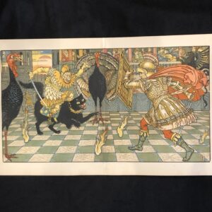 Extremely Rare Chromoxylography 'The Yellow Dwarf' Edmund Evans/Walter Crane