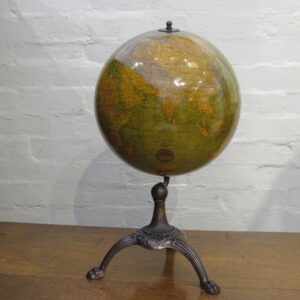 A 12 inch Table Globe By Weber Costello 1927