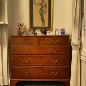 18th Century English Country Oak Chest of Drawers