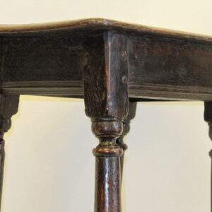A 17th Century English oak joint stool - UK1129