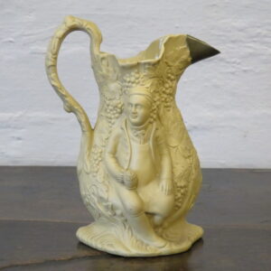 Three Dimensional Parian Jug with Grapevines
