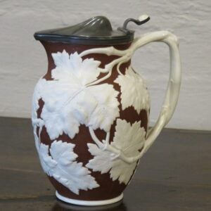 Cobridge Leaf Pattern Stoneware Jug