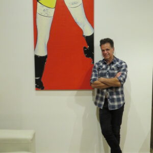 James Christakopoulos - Boots 'n all - Acrylic on Canvas