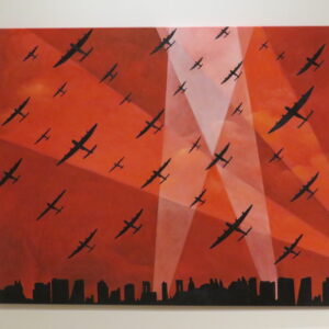 James Christakopoulos - Fighter Planes - Acrylic on Canvas