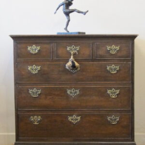 18th Century English oak chest of drawers - AA1444
