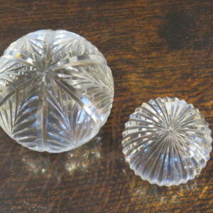 Two Attractive second half 19th Century, English Glass Paperweights AA2123