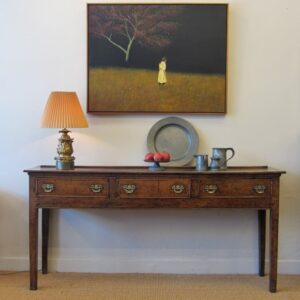 An attractive 19th Century English country oak dresser base - AA1737