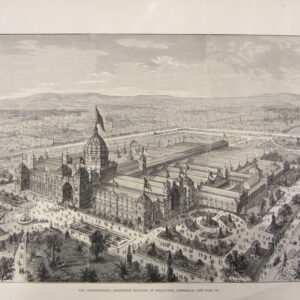The Exhibition Building Melbourne - 1880