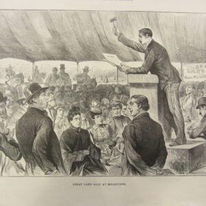 Great Land Sale Melbourne - 1889