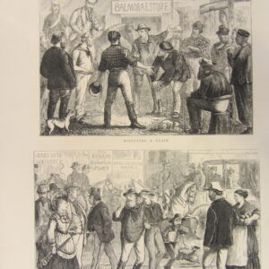 Disputing a Claim and Great Bourke Street - 1872
