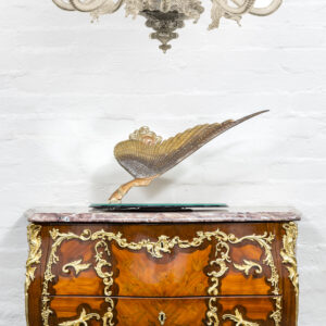 An Exceptional French Gilt Rosewood Commode of small proportions
