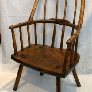 Primitive 18th Century English Comb back Windsor armchair - West Country - AASYD2005