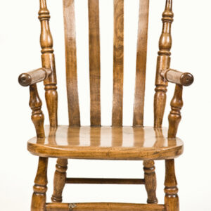 Late 19th Century English Ash and Beech Child's Windsor Chair - AA1199