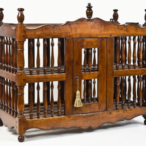 A late 18th Century French walnut and fruitwood Panetiere - CHA501a