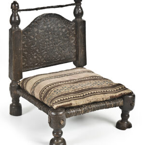 A 19th Century domestic chair of the Swat Valley, Western Pakistan