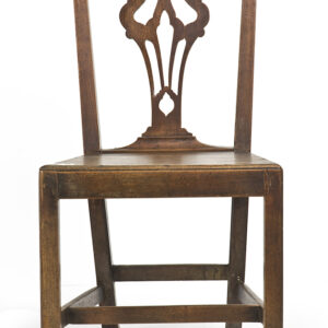 An 18th Century English Country Chippendale ash occasional chair