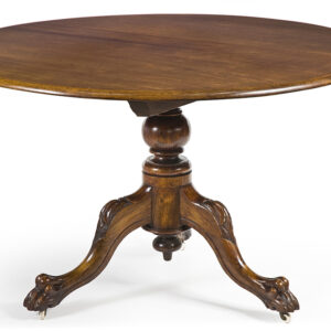 A Unique 19th Century Australian Cedar and Blackwood Tilt Top Breakfast or Dining Table - CAB500