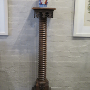 18th Century French Elm Wine Press Thread