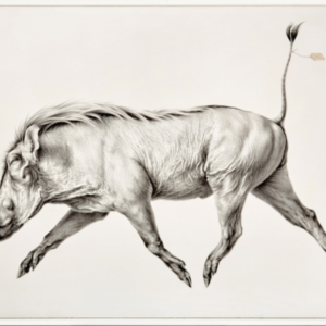 Mali Moir,  Hypotype, Cape Warthog 'THE RED LIST'.