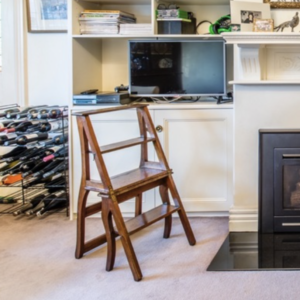 Late 19th Century Australian Blackwood  Library Chair
