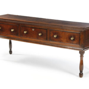 A George III English oak dresser - UK1783