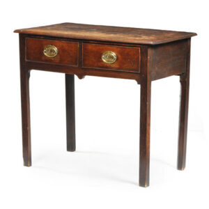 An early 19th Century oak side table - UK1792