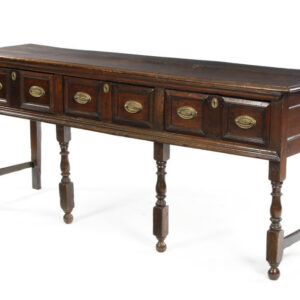 An early 18th Century English oak dresser - UK1793