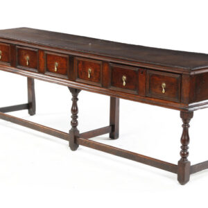 A George I English oak dresser - UK1797
