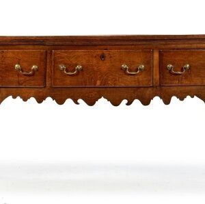 18th Century English oak dresser base - UK1826